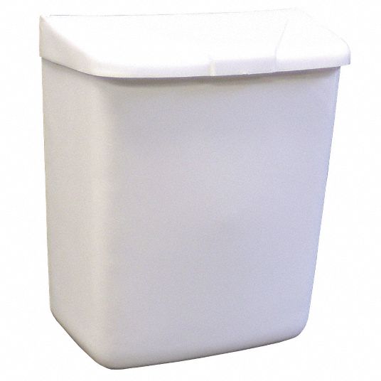 HOSPECO, WallMounted, 8 in Wd, Sanitary Napkin Receptacle 9GCD5250