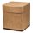 TRANSPORT DRUM, FIBER, 15 GALON, SLIDE-ON LID, BROWN/BROWN, 1G/X75/S