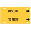 Diesel Oil Strap-On Pipe Markers