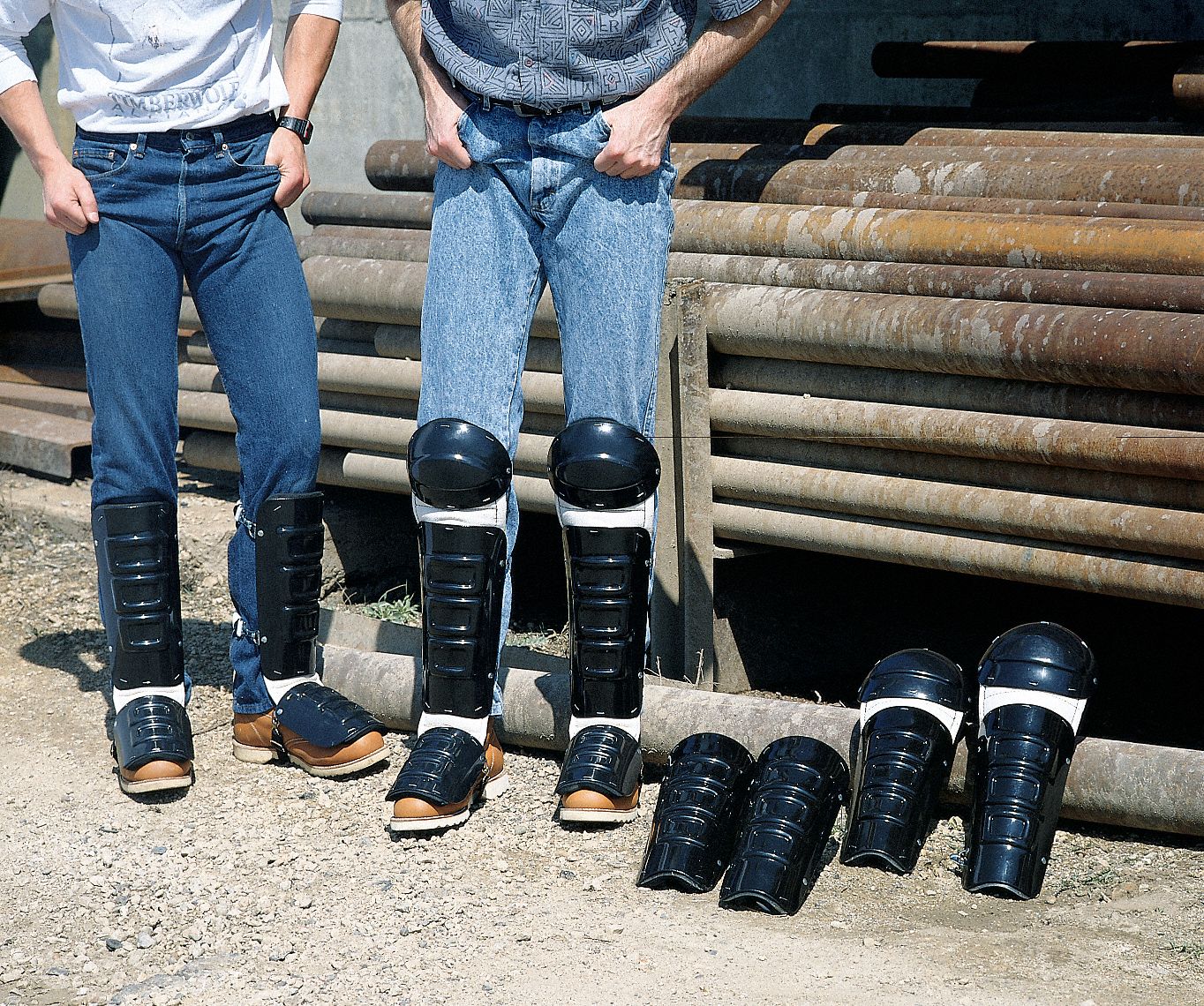 Shin-Instep Guard, Unisex, 20 in Size, Polyethylene w/Sponge Rubber, 1 ...