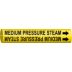Medium Pressure Steam Snap-On Pipe Markers