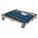 KNOCK DOWN BASKET TRUCK, BLUE, 26 IN W X 34 IN H X 36 IN L, 600 LB LOAD CAPACITY, UNASSEMBLED