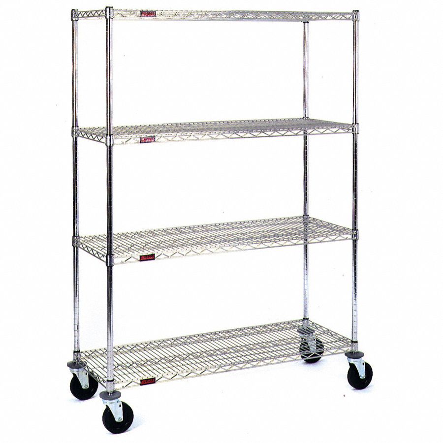 Mobile Wire Shelving