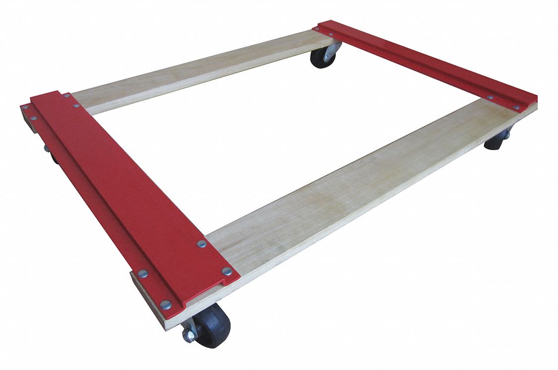 CHARIOT, 1000LB, 31-7/8X24X5PO, RG/BLNC