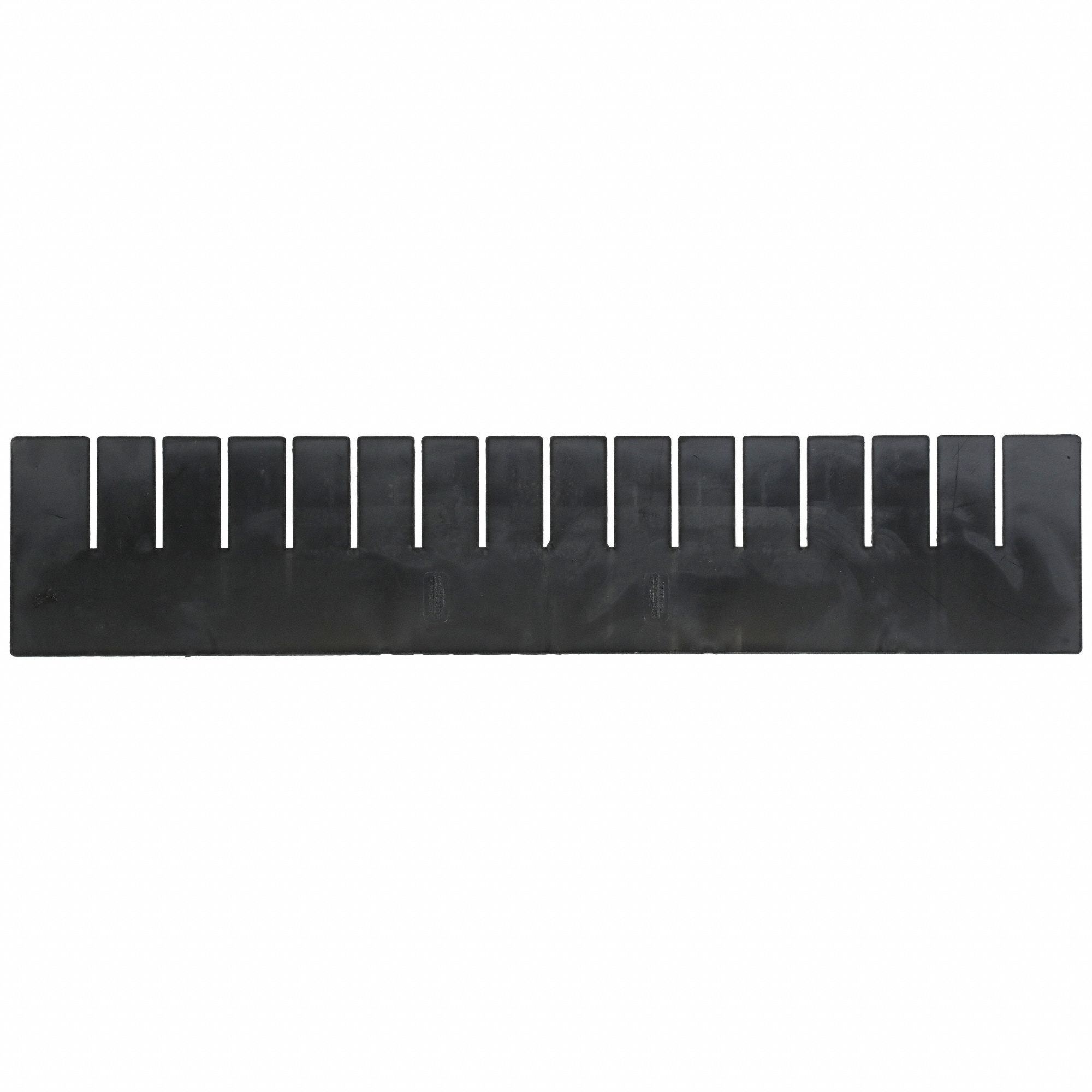 ESD BOX DIVIDER,BLACK,20-5/8IN.X4-1/4IN.