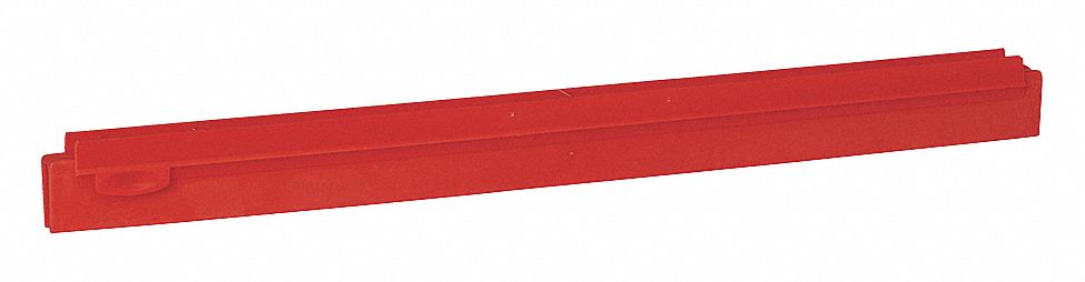 SQUEEGEE BLADE,19 3/4 IN W,RED