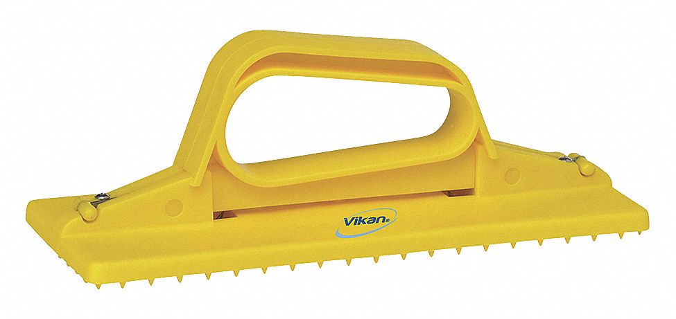 PAD HOLDER,YELLOW,9 1/8 IN L