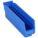 SHELF BIN,11-5/8L X 2-3/4W,BLUE