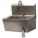 HAND SINK: ADVANCE TABCO, 1 GPM, SPLASH, 14 X 10 IN BOWL SIZE, 5 IN BOWL DP, 20 GA, IPS