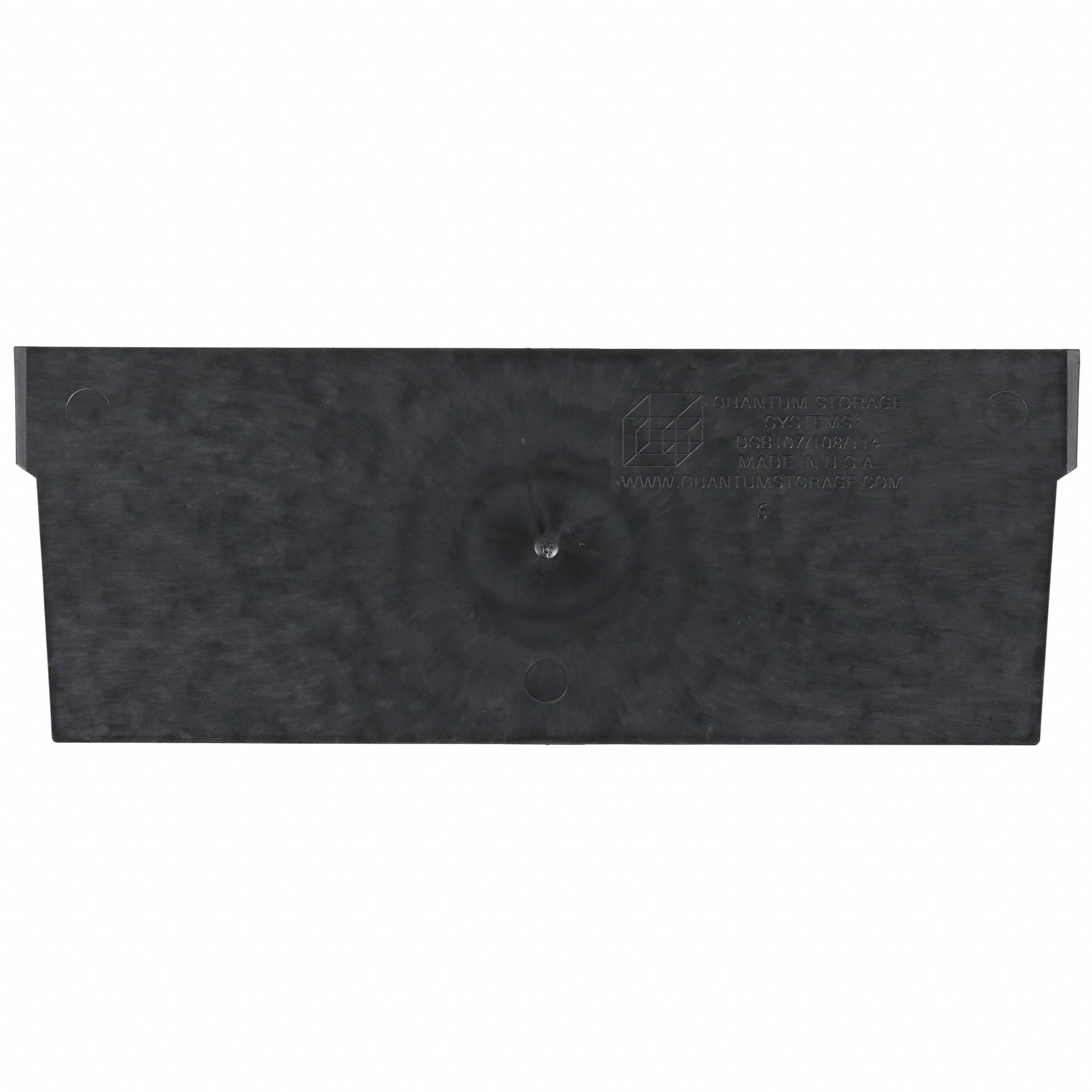 DIVIDER, 7⅛ IN X 4 IN, ELECTROSTATIC DISCHARGE, BLACK, 50 PK