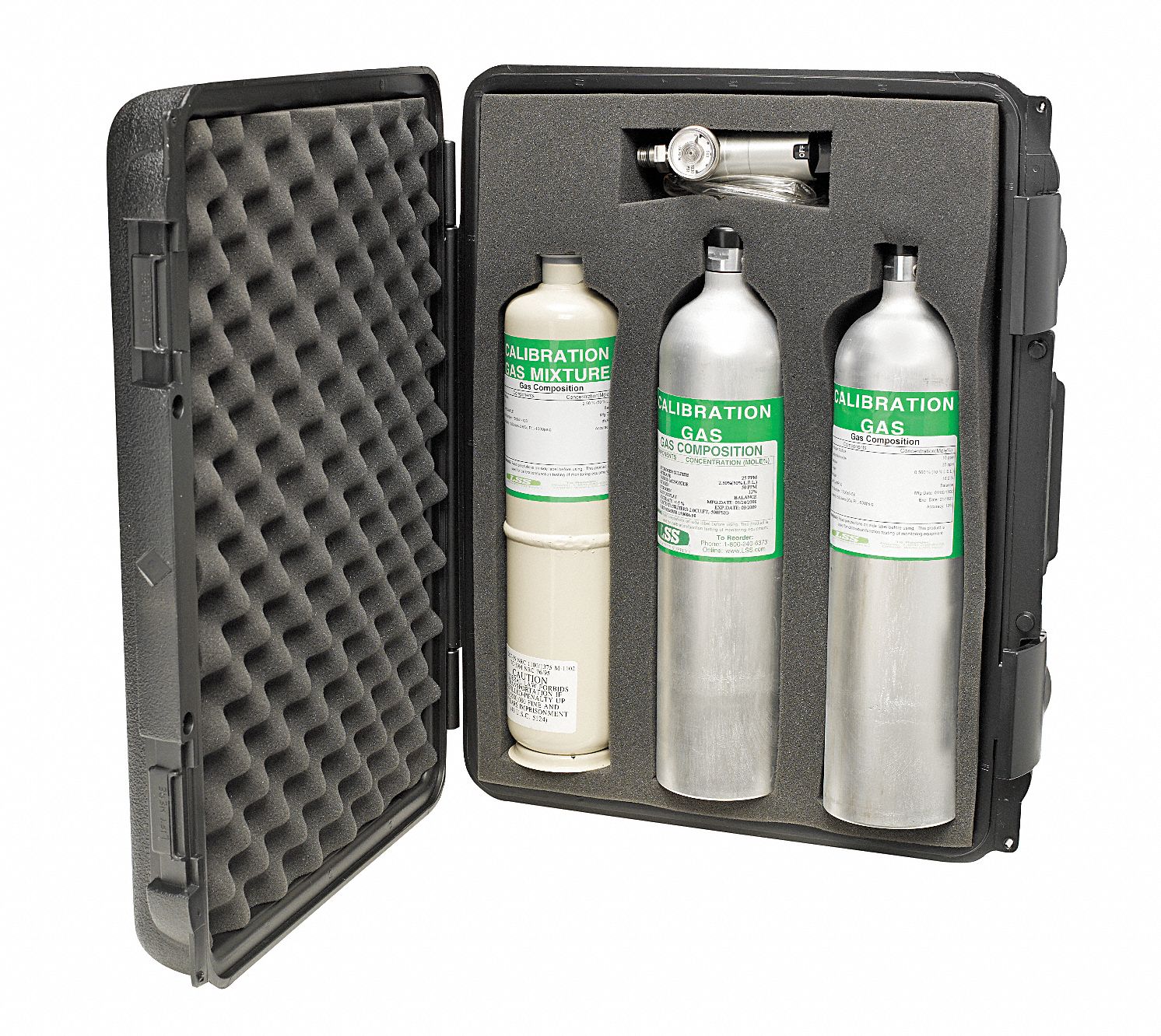 PROTECTIVE CASE FOR CAL GAS CYLINDERS