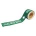 Chilled Water Supply Adhesive Pipe Markers on a Roll