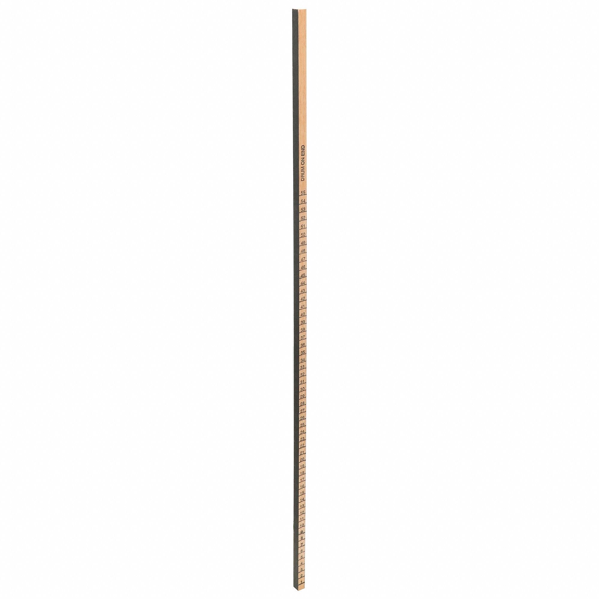 DRUM GAUGE STICK, FOR 32 IN CONTAINER D, FOR DRUMS FOR CONTAINER, DRUMS, 1 GALLON