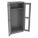 STORAGE CABINET, 36 X 18 X 78 IN, 1 ADJUSTABLE SHELF, SWING HANDLE/KEYED, LEVELING, GREY