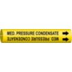 Med. Pressure Condensate Snap-On Pipe Markers