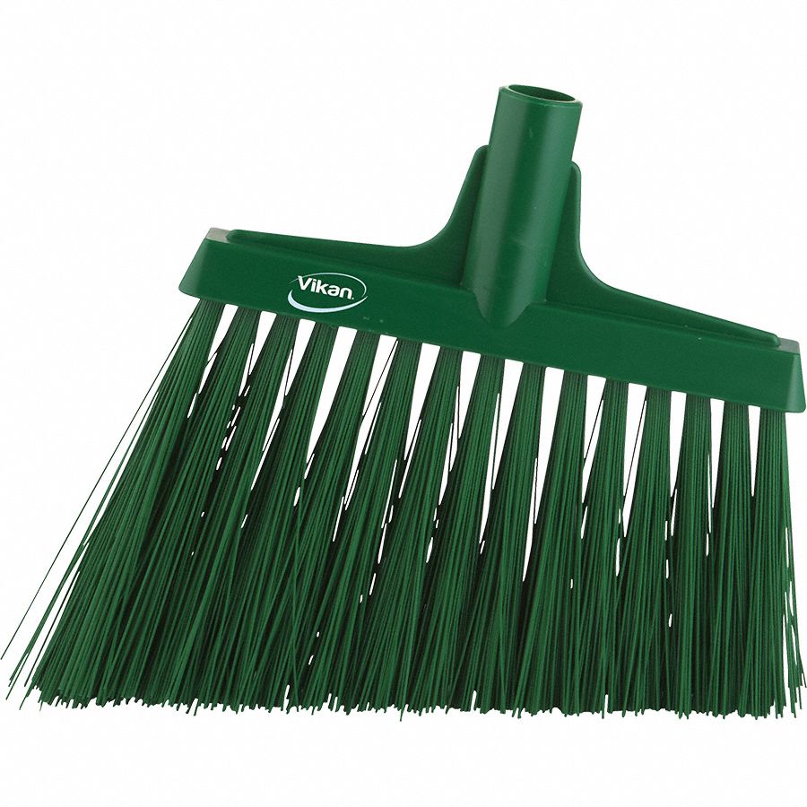 VIKAN Synthetic Angle Broom Head, 11 51/64 in Sweep Face - 9KDJ6|29142 ...