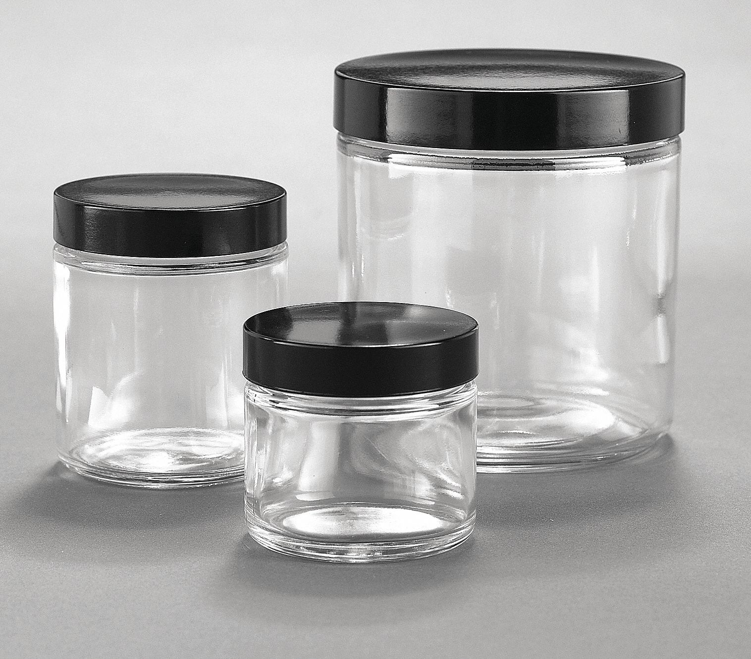 Bottle: Soda Lime Glass, 60 mL Capacity - mL, 2 fl oz Capacity - oz, Clear, Gen Purpose, Transparent