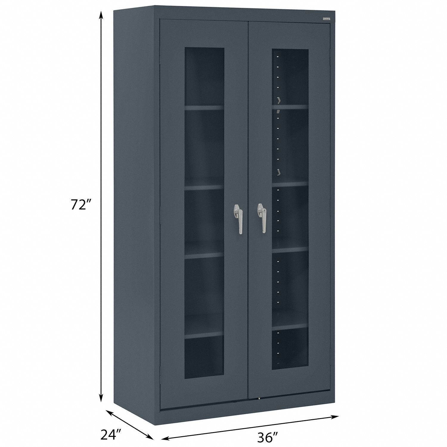 SANDUSKY, 36 in x 24 in x 72 in, Frame, Storage Cabinet - 9KEJ6 ...