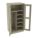 STORAGE CABINET, 36 IN X 24 IN X 72 IN, 5 SHELVES, SWING HANDLE/KEYED, 24 GA PANEL, ADJUSTABLE