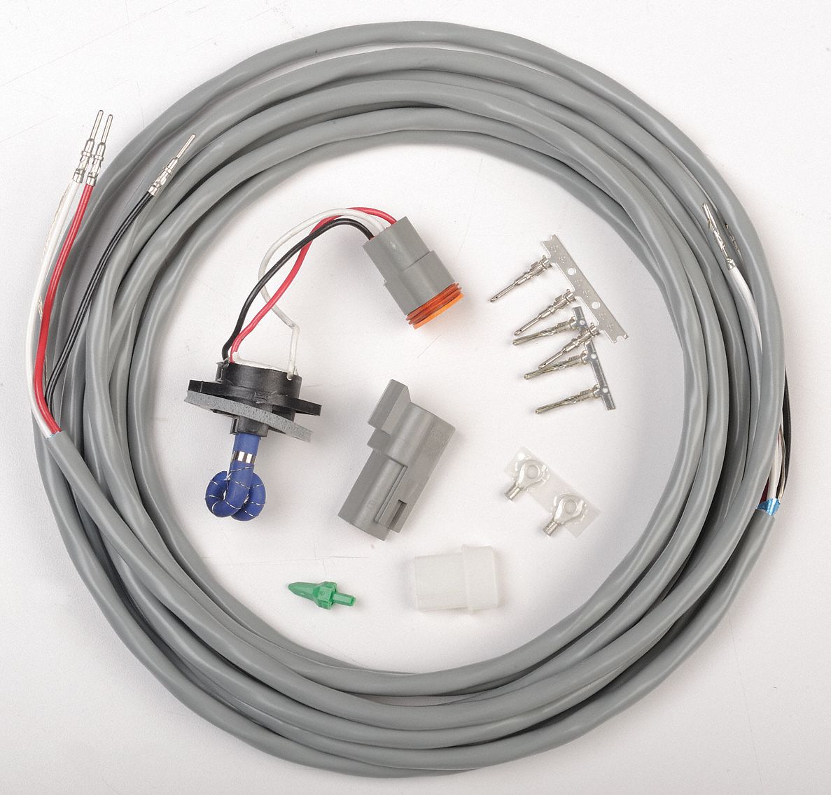 WHELEN Strobe Head Blue, Screw Mount, 50 to 90, 15 ft Power Cable w