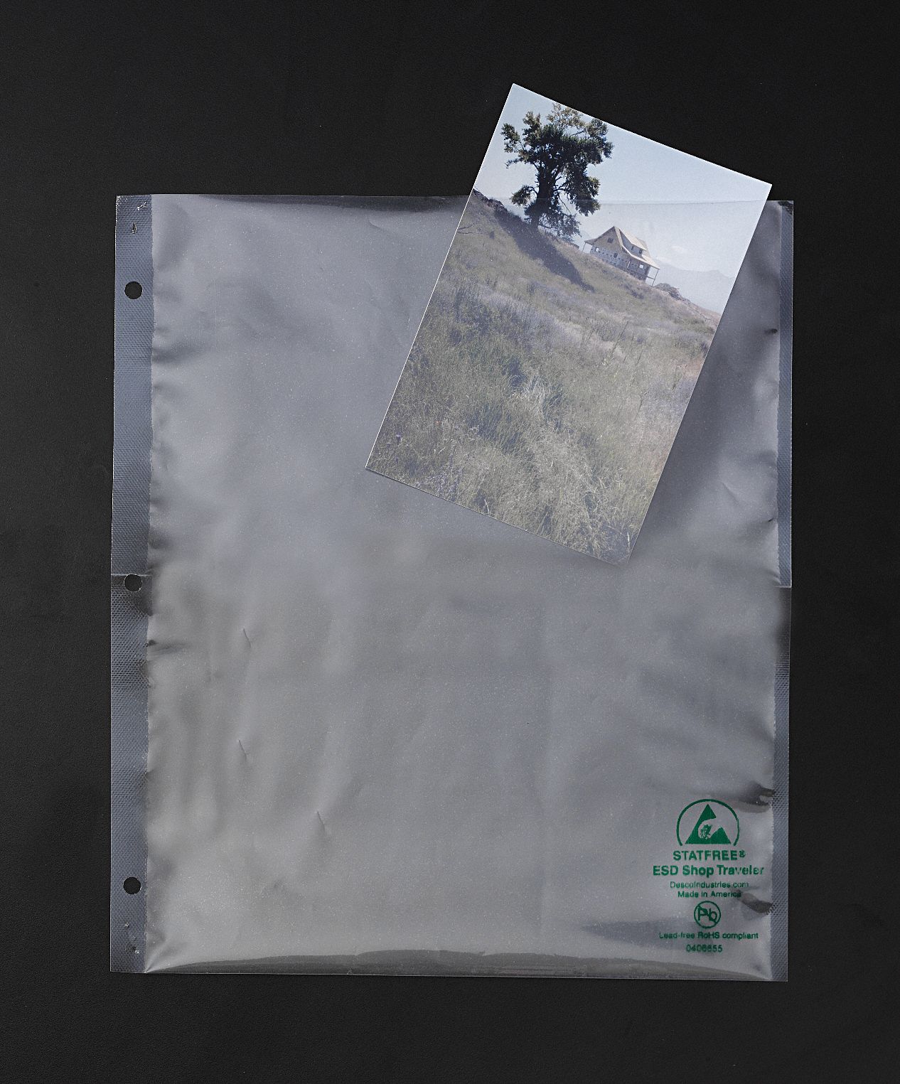 SHIELDING BAG,9-1/2",11",OPEN,3MIL,PK100