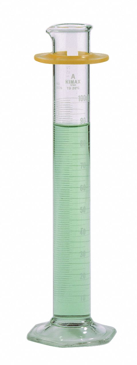 Kimble Graduated Cylinder 1 000 Ml Labware Capacity Metric 10 Ml Graduation Subdivisions A 8nav1 Kc028w 1000 Grainger
