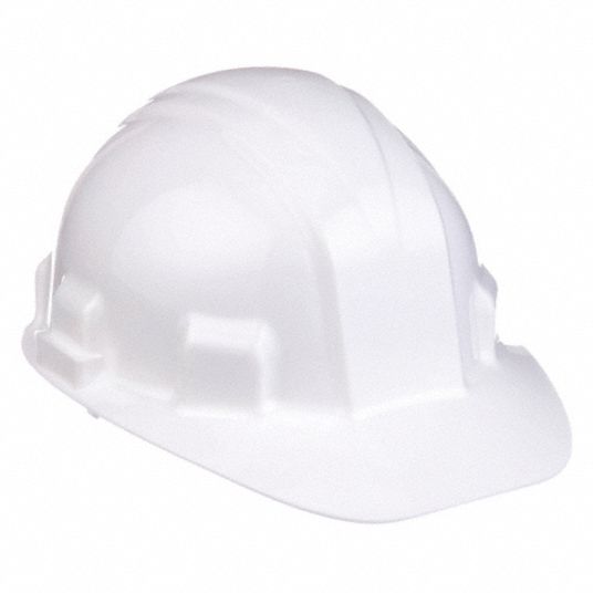 White, No Graphics, Hard Hat - 9L759|14409 - Grainger