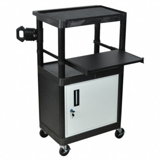 Portable Computer Workstation,Cabinet - Grainger