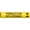 Hydraulic Fluid Snap-On Pipe Markers