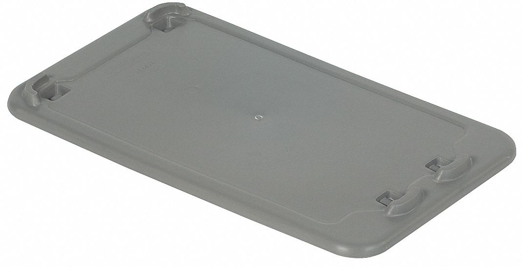 CONTAINER LID, 24¼ IN X 14¼ IN, GREY, FOR 65842