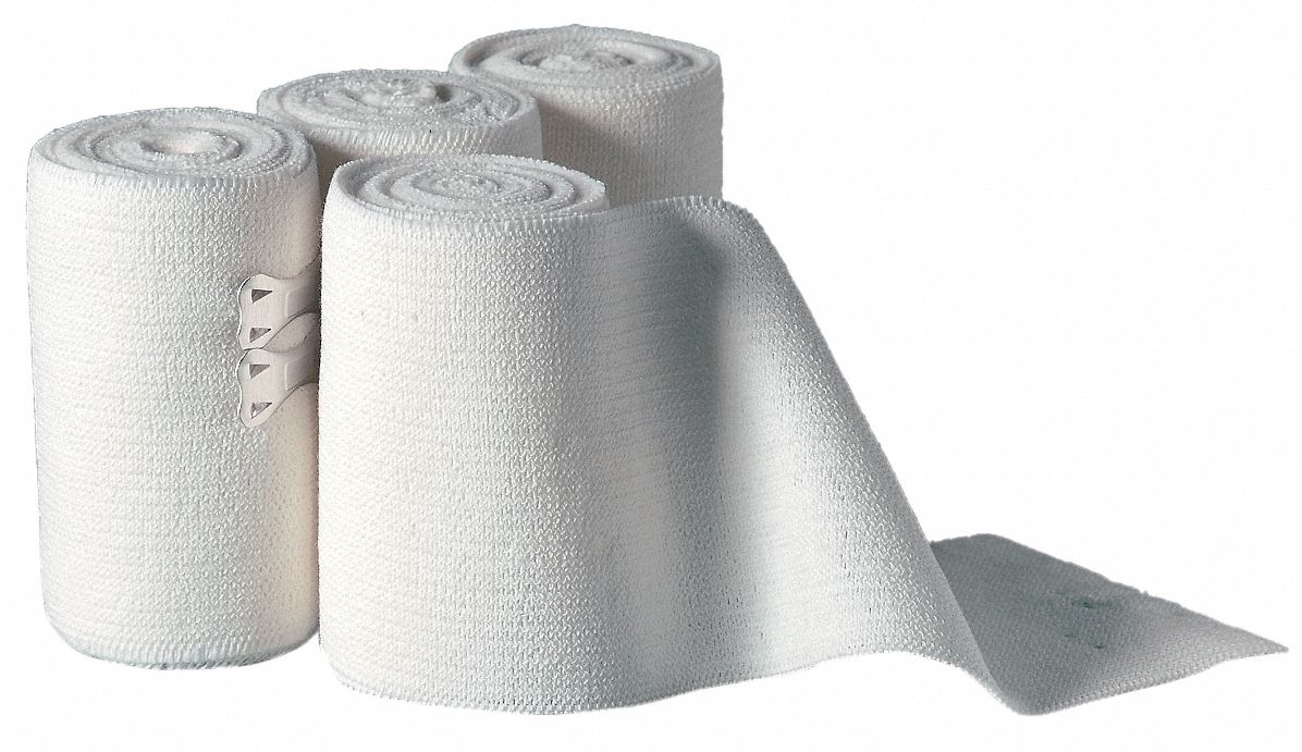Bandage: Cotton Elastic, 6 in Wd, 5 yd Lg
