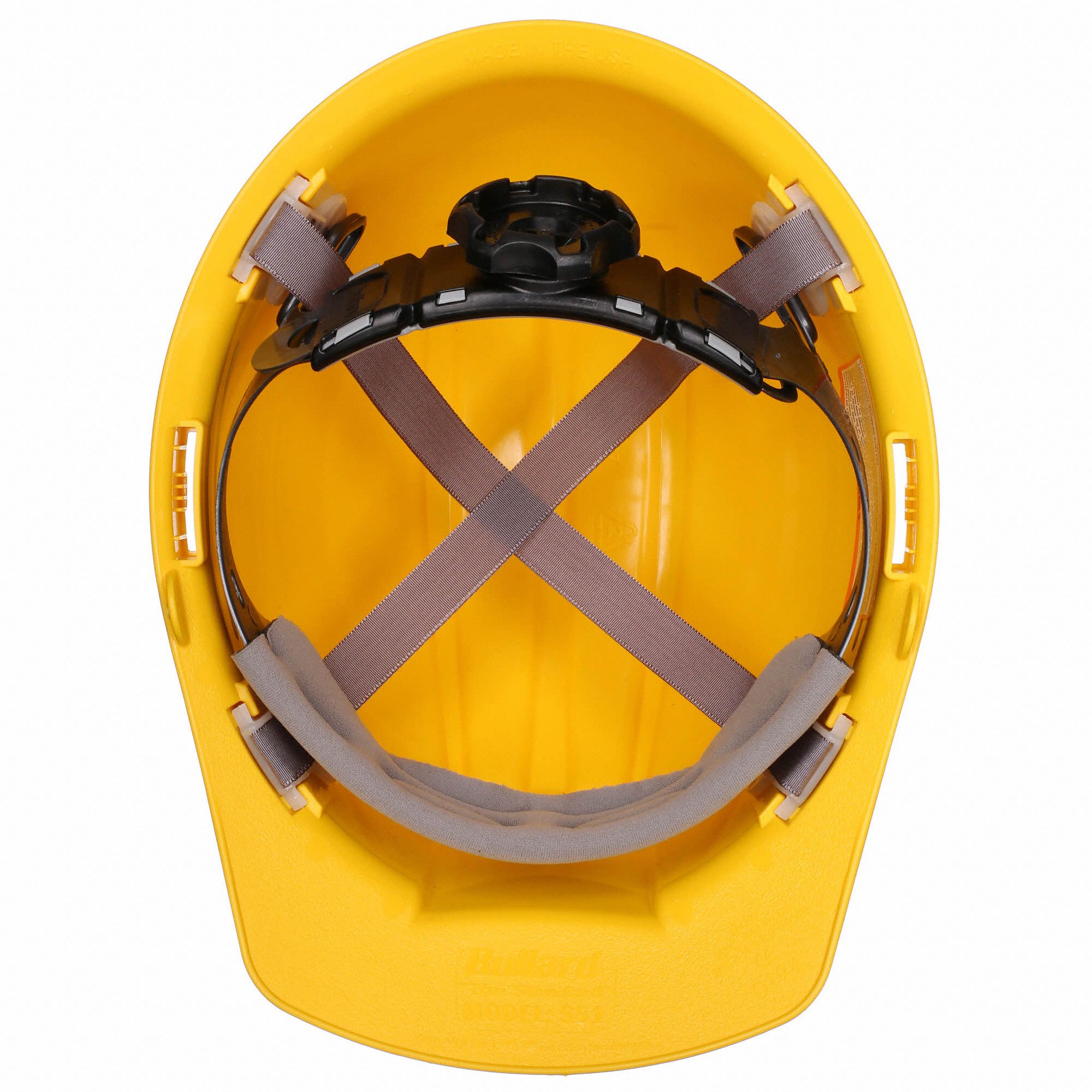 Download BULLARD Hard Hat, Type 1, Class E, Ratchet, Yellow - 9LE56 ...