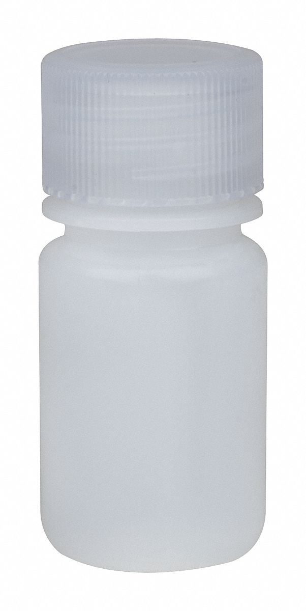Bottle 69 mm H Natural 33 mm Dia PK72