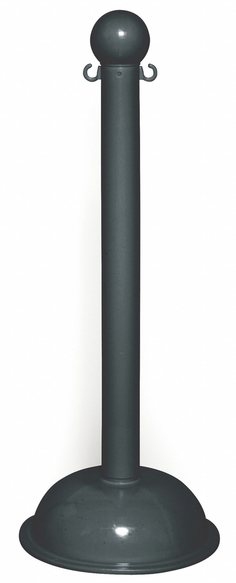 STANCHION HEAVY DUTY BLACK 4 PACK