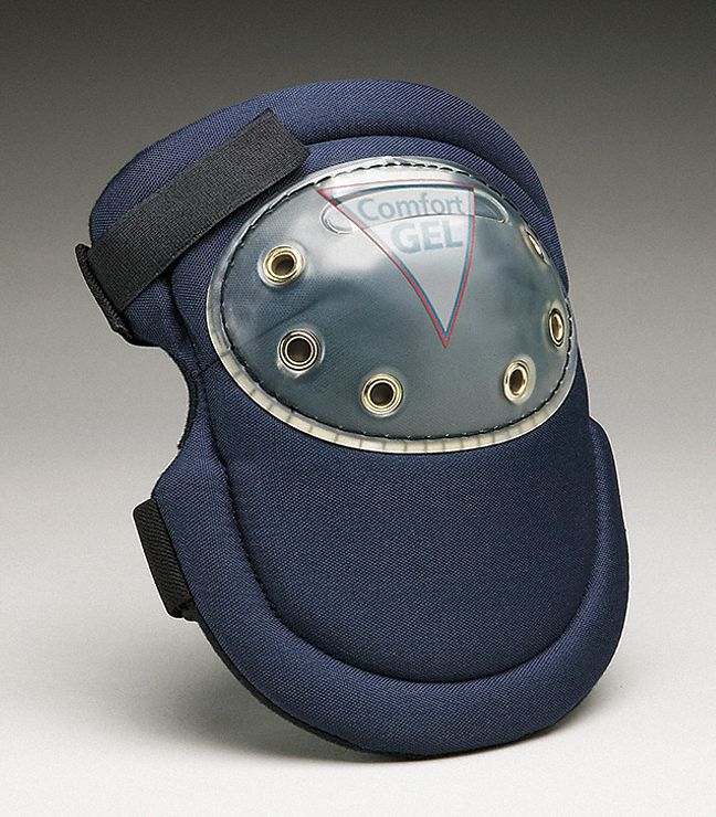 ALLEGRO Hard Shell 2Strap Knee Pads, Blue, Universal 9LG297102GEL