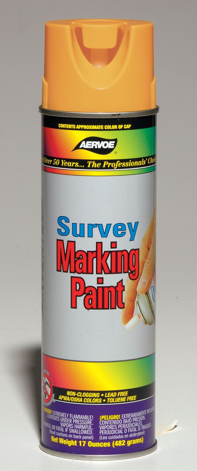 PAINT MARKING FLOUR YELLOW AEROSOL