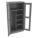 STORAGE CABINET, 36 IN X 18 IN X 72 IN, 5 SHELVES, SWING HANDLE/KEYED, 24 GA PANEL, ADJUSTABLE