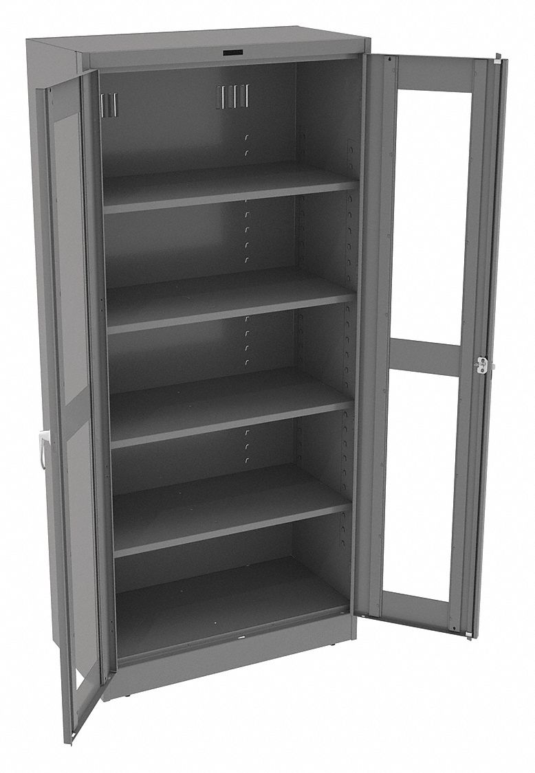 TENNSCO, 36 in x 24 in x 78 in, Leveling, Storage Cabinet - 9R841 ...