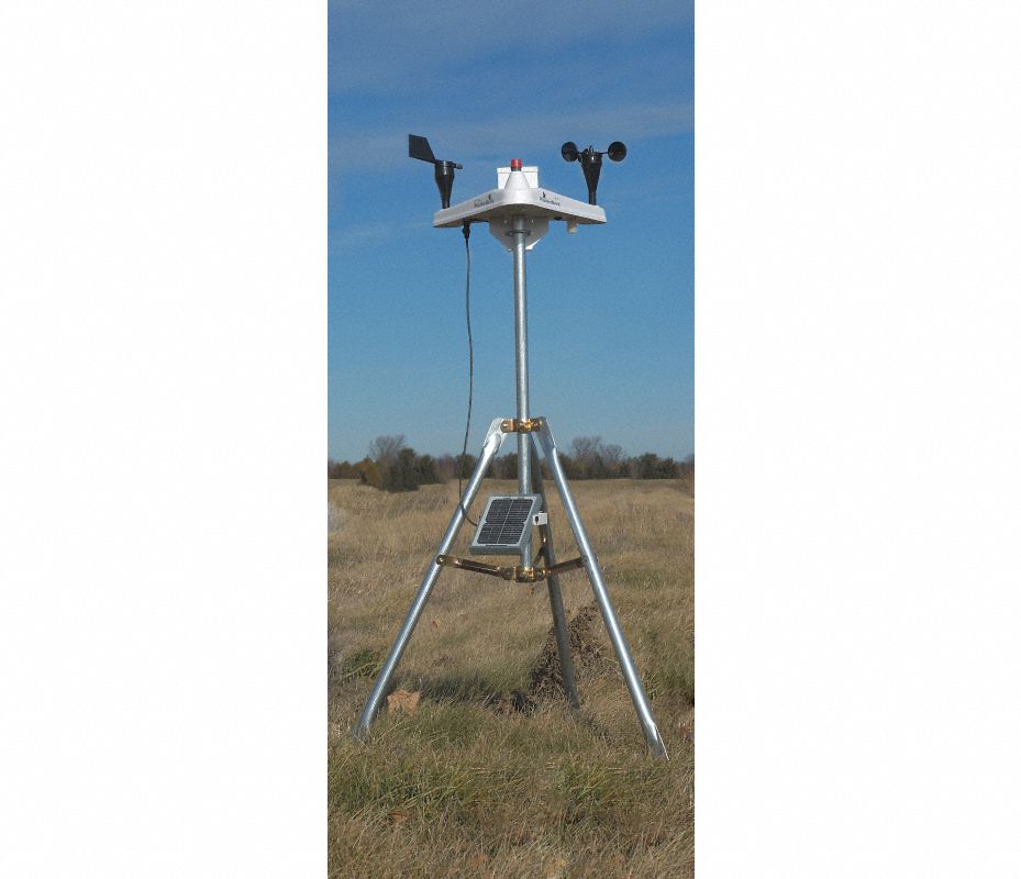 WEATHERHAWK Est Meteorológica c/Anemómetro,Monitr PC - 9T528 | 916 ...