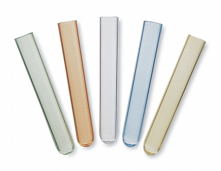 Culture Tube: Polystyrene, 0.2 oz Capacity - oz, 6 mL Capacity - mL, 12 mm Body Dia, Clear