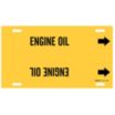 Engine Oil Strap-On Pipe Markers