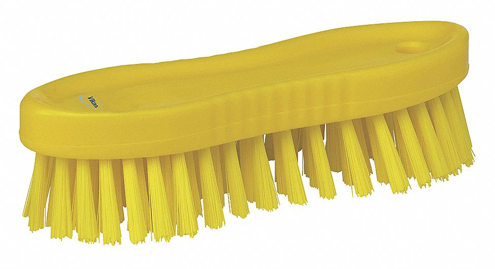 BROSSE PAPILLON A MAIN, JAUNE