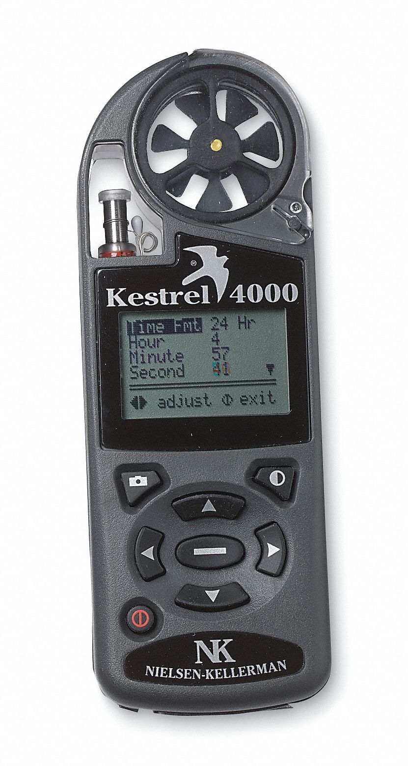 Anemometer, Rotating Vane and Thermistor, Yes, Yes, 118 to 7874