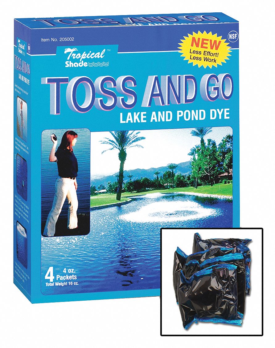 9MFP3 - Pond Dye Bag Blue Pk4