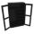 STORAGE CABINET, 48 IN X 18 IN X 78 IN, 5 SHELVES, SWING HANDLE/KEYED, 22 GA PANEL, ADJUSTABLE