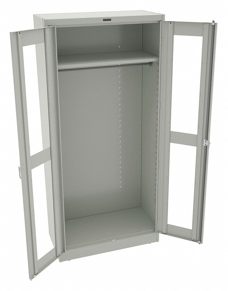 TENNSCO, 36 in x 18 in x 78 in, 1 Adj Shelf, Storage Cabinet - 9MHM9 ...