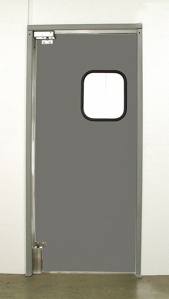9ML19 - Commercial Impact Door 7 x 4 ft Charcoal