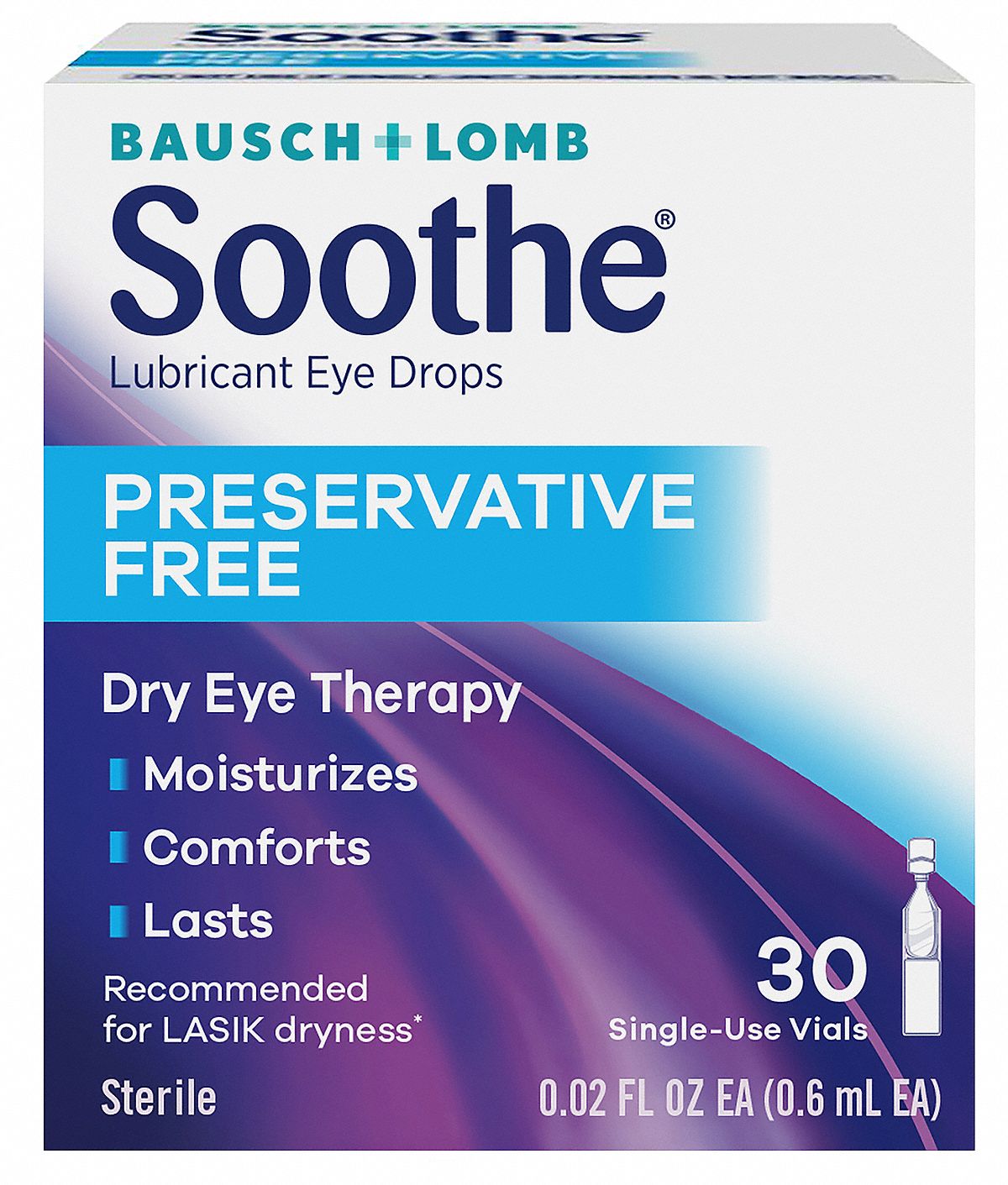 Bausch Lomb Eye Drops Liquid Solution Box Single Use Dispensers 0 02 Oz 0 02 Oz Pk 30 9ml59 Grainger