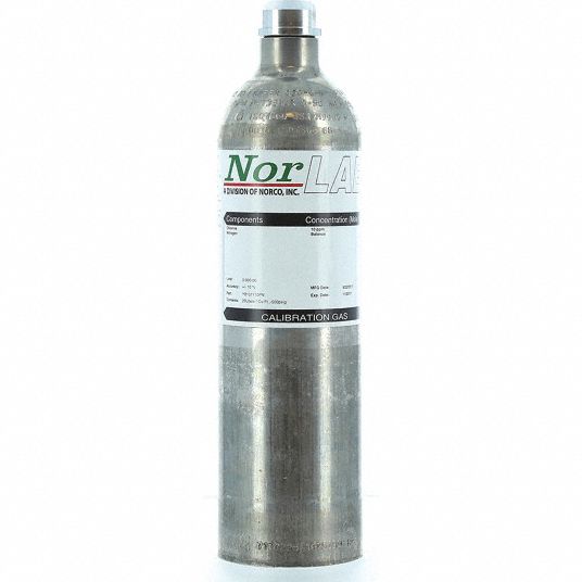 NORCO INC, Nitrogen, +/-5% Accuracy, Calibration Gas - 8FWL6