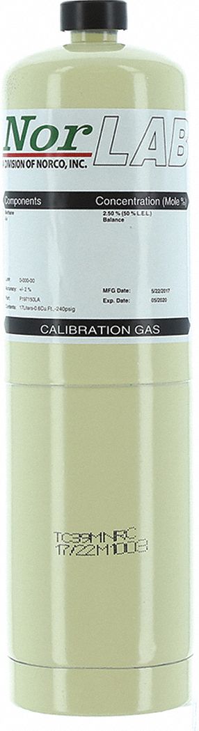 Calibration Gas Cylinder, 11L